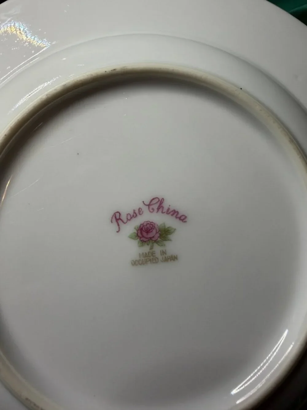 Vintage Rose China Clermont Bowl - Movie Prop from Occupied Japan